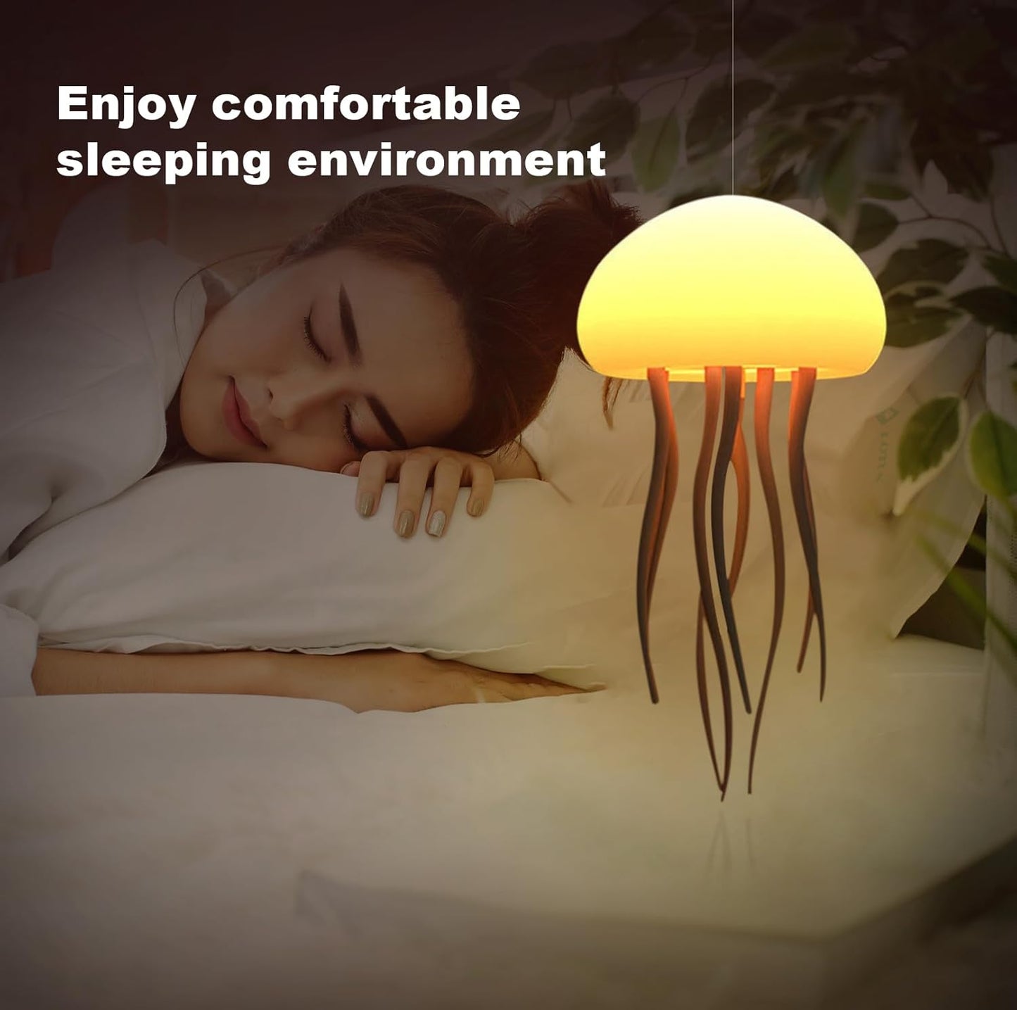 Dropshipping india Jellyfish Baby LED Night Light β Soothing Ocean-Inspired Desk & Room Lamp