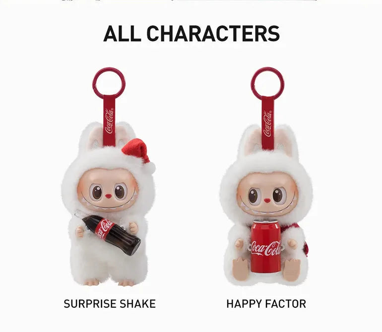 Labubu Coca-Cola Edition – White Bunny Monster Collectible