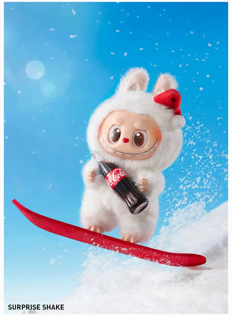 Labubu Coca-Cola Edition – White Bunny Monster Collectible