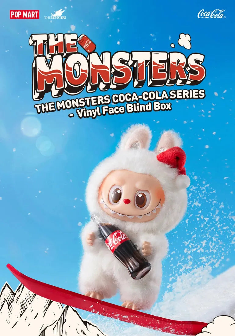 Labubu Coca-Cola Edition – White Bunny Monster Collectible