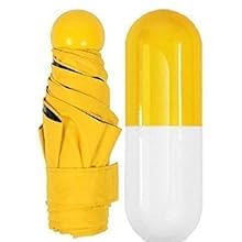 Dropshipping india Mini Capsule Umbrella β 6-Rib UV-Resistant Pocket Umbrella (18.5cm Folded), Waterproof & Windproof for Men, Women & Kids