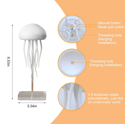 Dropshipping india Jellyfish Baby LED Night Light – Soothing Ocean-Inspired Desk & Room Lamp