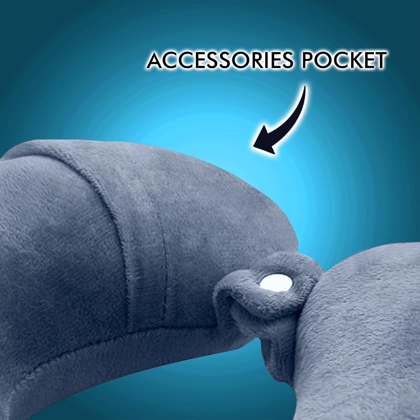 Grey Neck Pillow, Travel Essentials Neck Pain, Car Neck Rest, Travel Air Pillow, Cervical Pillow, Airplane Car Cushions Pillows Men and Women Pillow for Sleeping Neck Pillow Neck Support