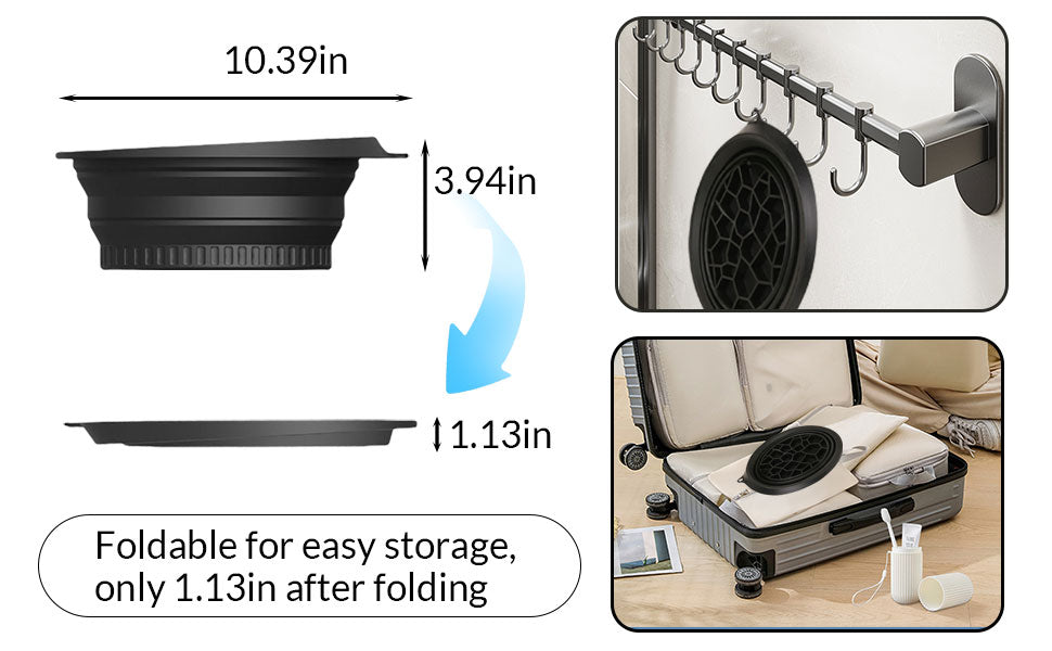 Collapsible Silicone Ice Facial Bowl for Face Ice Bath | Pore Tightening, Puffiness Relief & Skin Glow