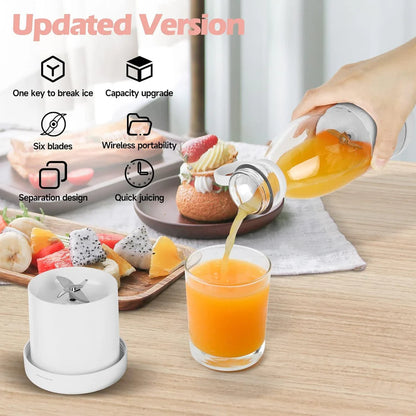 Mini Electric Juicer | Portable USB Blender | Travel-Friendly Smoothie Maker